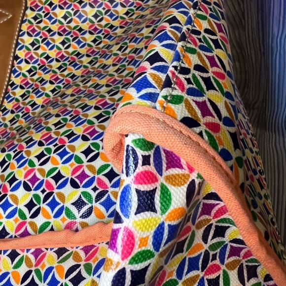 Fossil Geometric Waxed Canvas Shoulder Bag - Picture 6 of 7